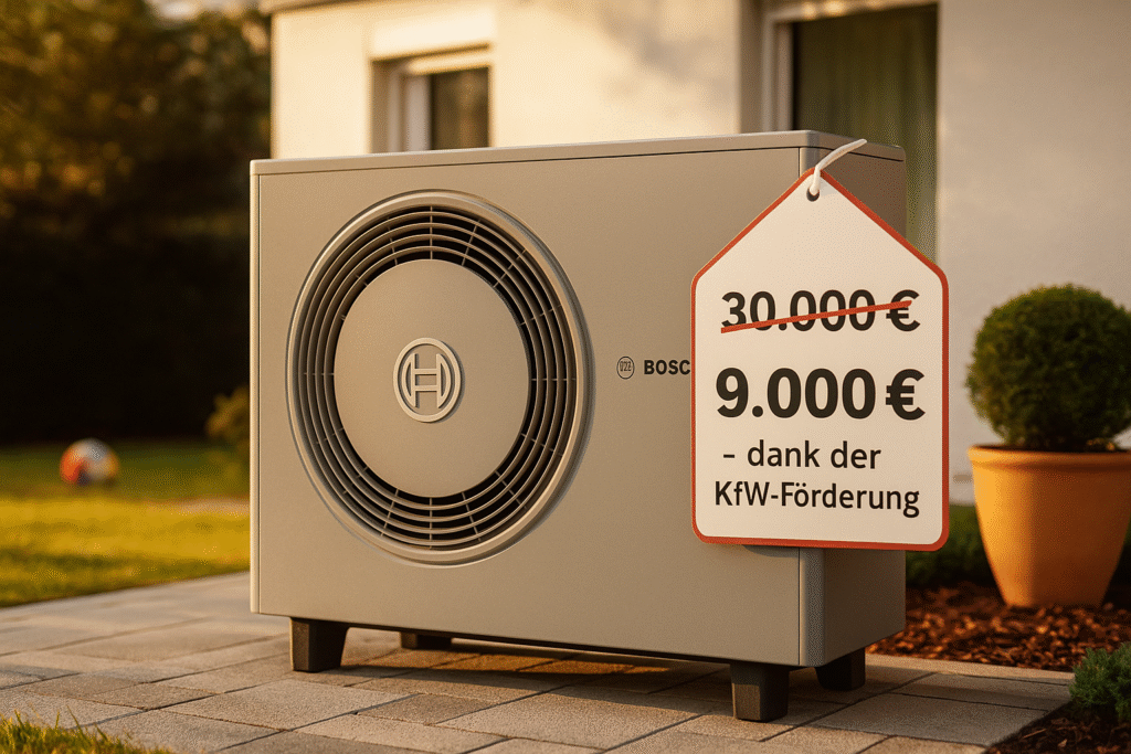 Wärmepumpe KfW Förderung - bis zu 70%