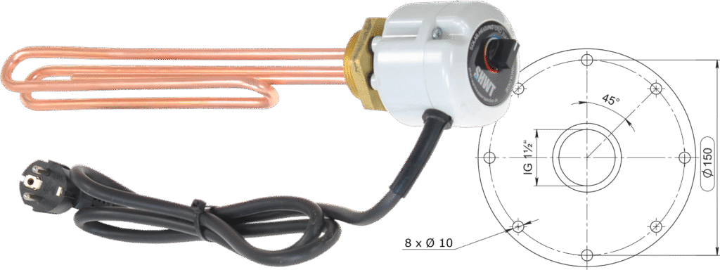 Funktionsweise eines Heizstabs