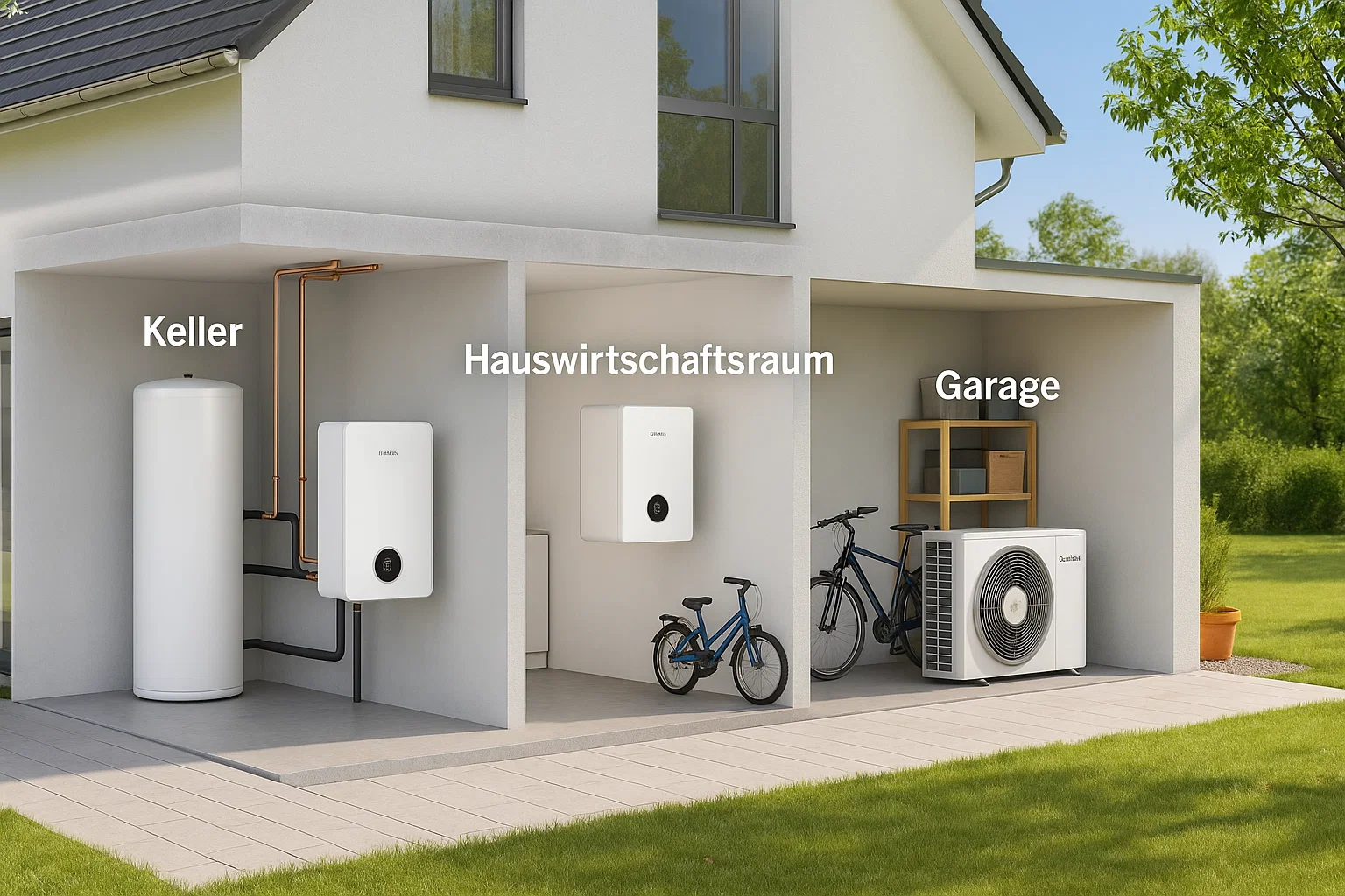 Wärmepumpe Wasserspeicher